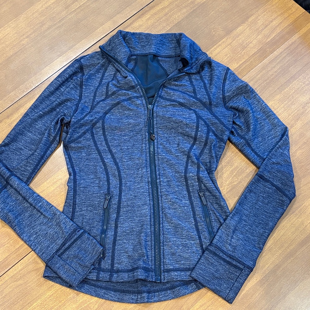 Lululemon Athletica Define Navy Blue Jacket